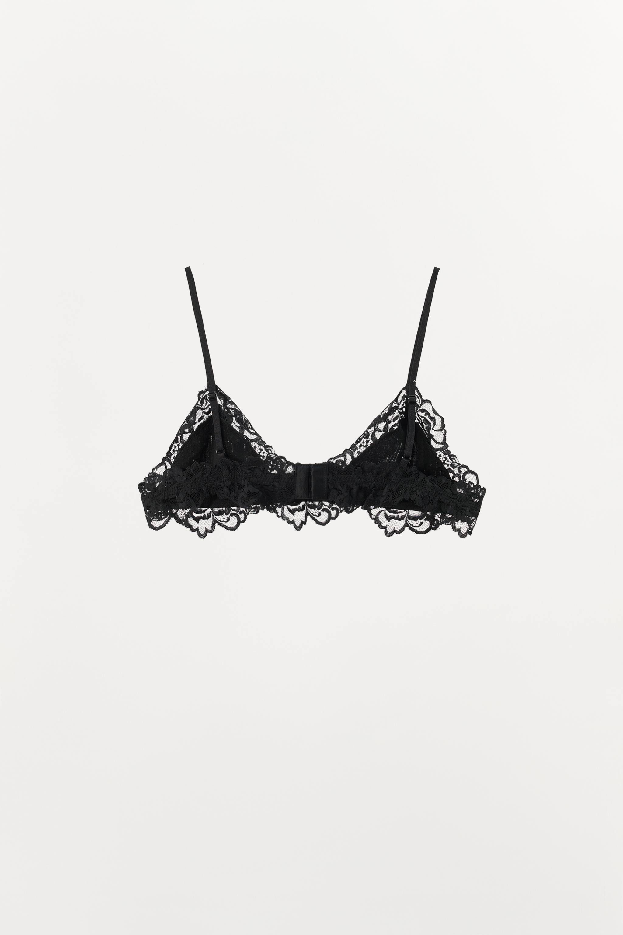 POINTELLE LACE BRALETTE